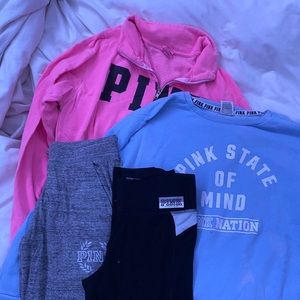 USED VICTORIA SECRET PINK BUNDLE